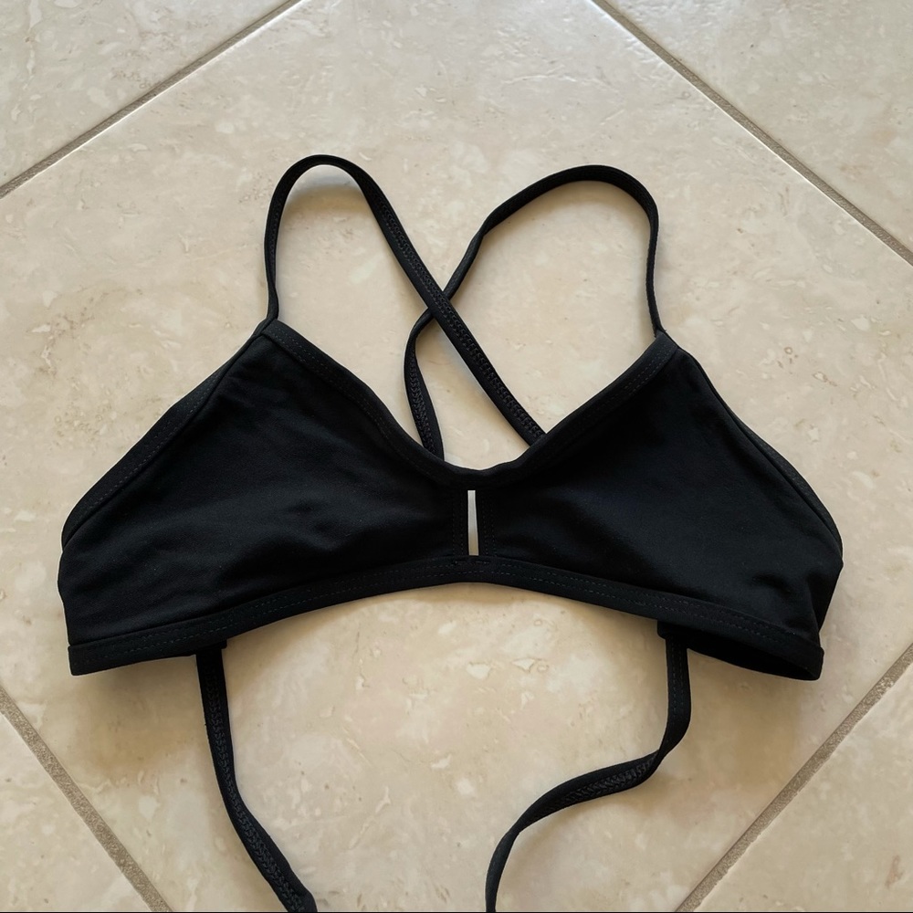 jolyn black bikini top
